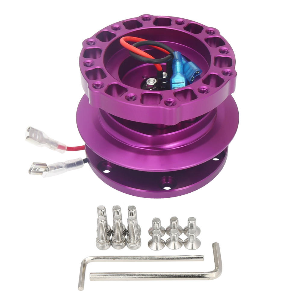 Koaster KD8312 Universal Sports Steering Wheel Quick Release Hub Adapter | Racing Anti-Theft
